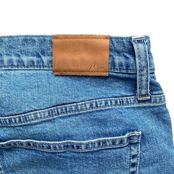 J CREW Slim Boyfriend Jean Womens Sz 32 Distressed Blue Classic Heritage - Picture 8 of 8